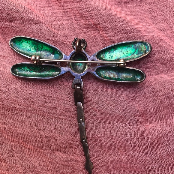 Dragon fly brooch - Picture 3 of 5